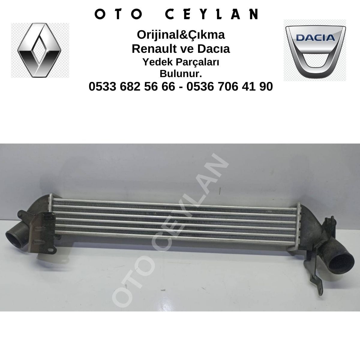 8200742599 Clıo Symbol Turbo Radyatörü LB29 Orijinal