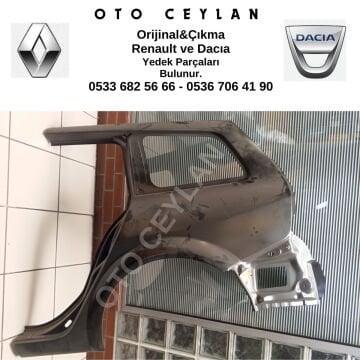 7751475042-760317670R Megan 2 SW Sol Arka Çamurluk Orijinal