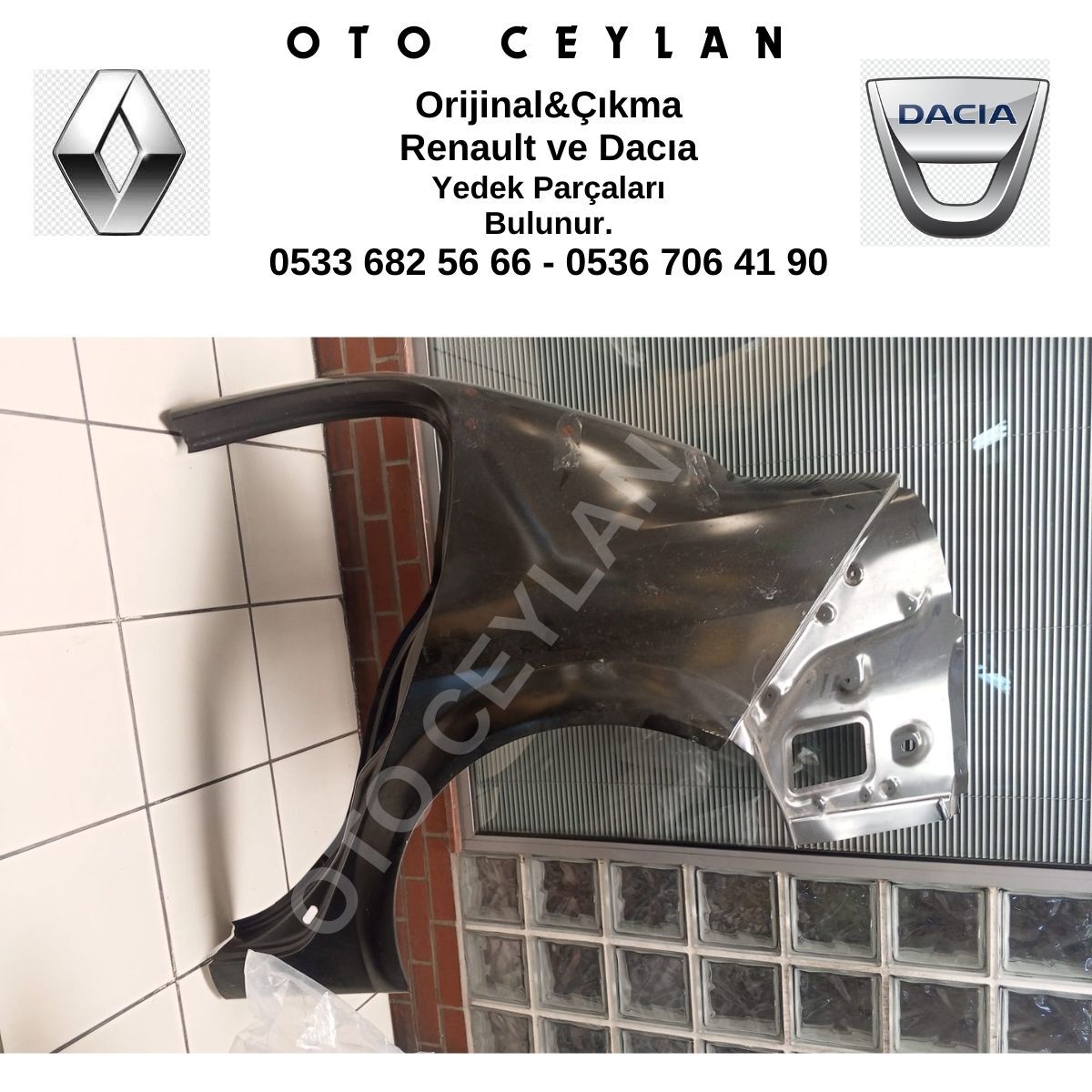 Megan 2 Arka Çamurluk Sol Orjinal