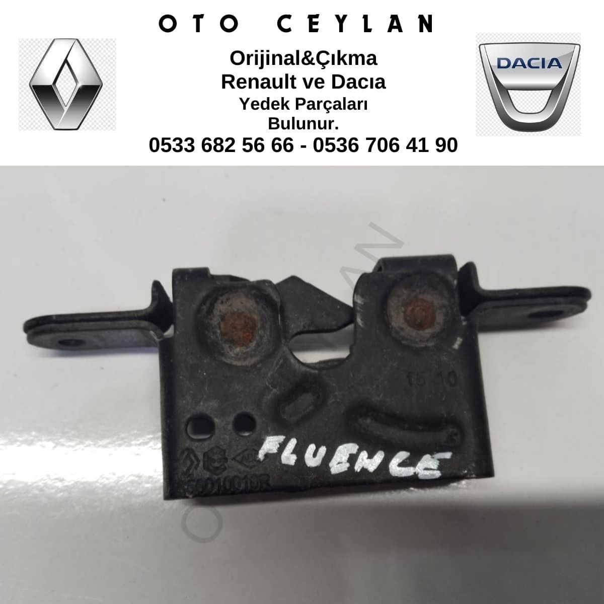 656010010R Fluence Kaput Kilidi Çıkma Orijinal