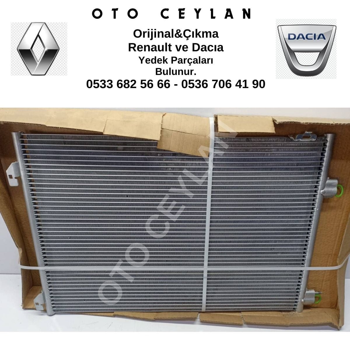 050ABC070 Clıo Symbol Thalıa Klima Radyatörü ***KALE***