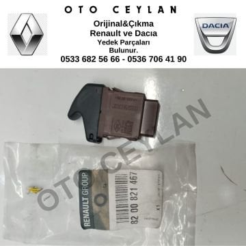 8200821467 Yeni Symbol Cam Açma Düğmesi Sol Ön Kapı Orijinal Sıfır