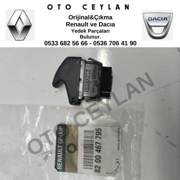 8200467795 Clio 2 Symbol Thalia Cam Açma Düğmesi Orijinal Sıfır