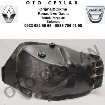 767491249R Dacia Duster Sol Arka Davlumbaz Çıkma Orjinal