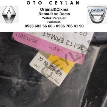 7700823579 Clio Sağ Ön Çamurluk Bakaleti Sıfır Orjinal