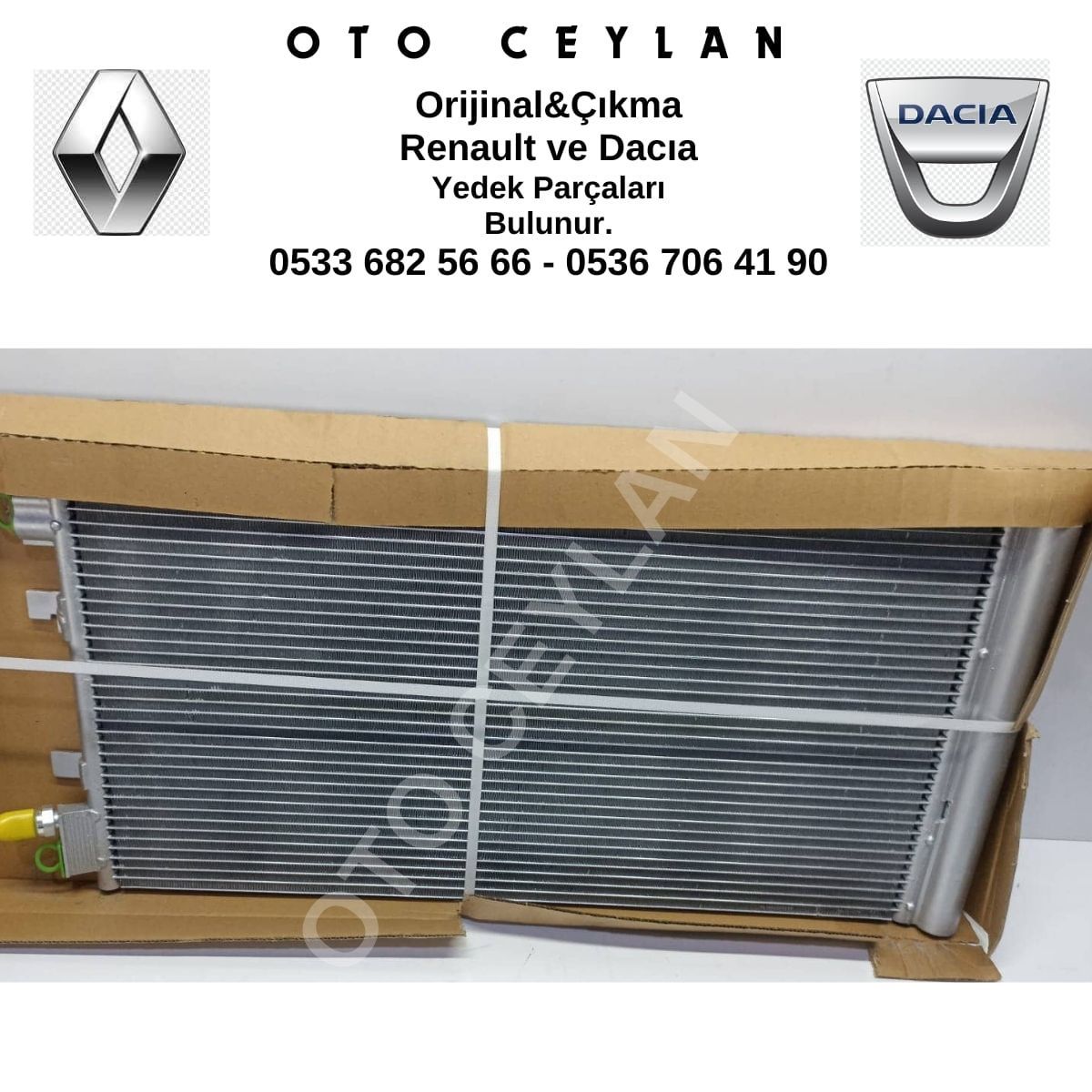 050ABC060 Fluence Megane 3 Klima Radyatörü ***Kale***