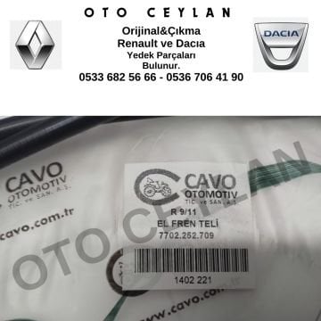 CAV 1402221 7702252709 Renault 9 Renault 11 El Fren Teli Sıfır Cava Marka