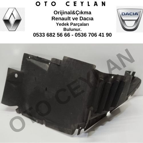 7700807174 Safrane Sol Ön Çamurluk Davlumbazı Sıfır Orjinal