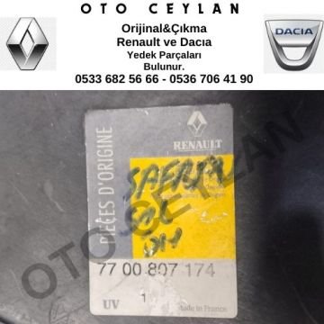 7700807174 Safrane Sol Ön Çamurluk Davlumbazı Sıfır Orjinal