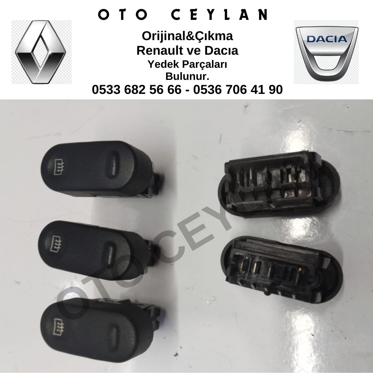 8200106799 Clio 2 Rezistans Butonu Orijinal Çıkma