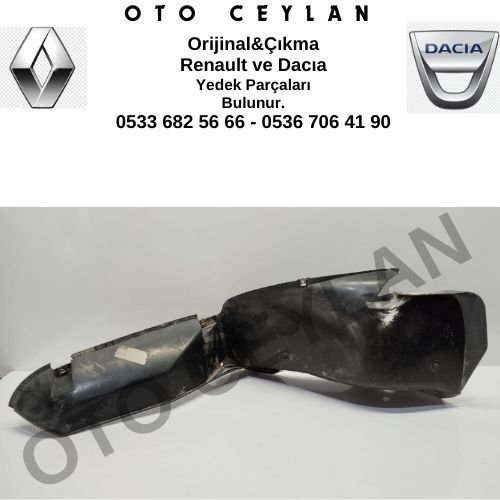 7700433145 Clio Sol Arka Çamurluk Davlumbazı Çıkma Orjinal