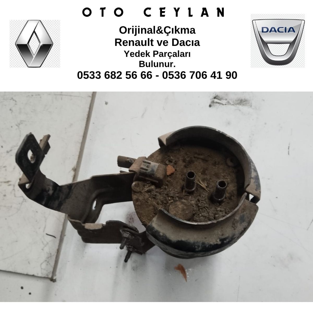 CLIO 4 MAZOT FİLTRESİ KOMPLE ÇIKMA