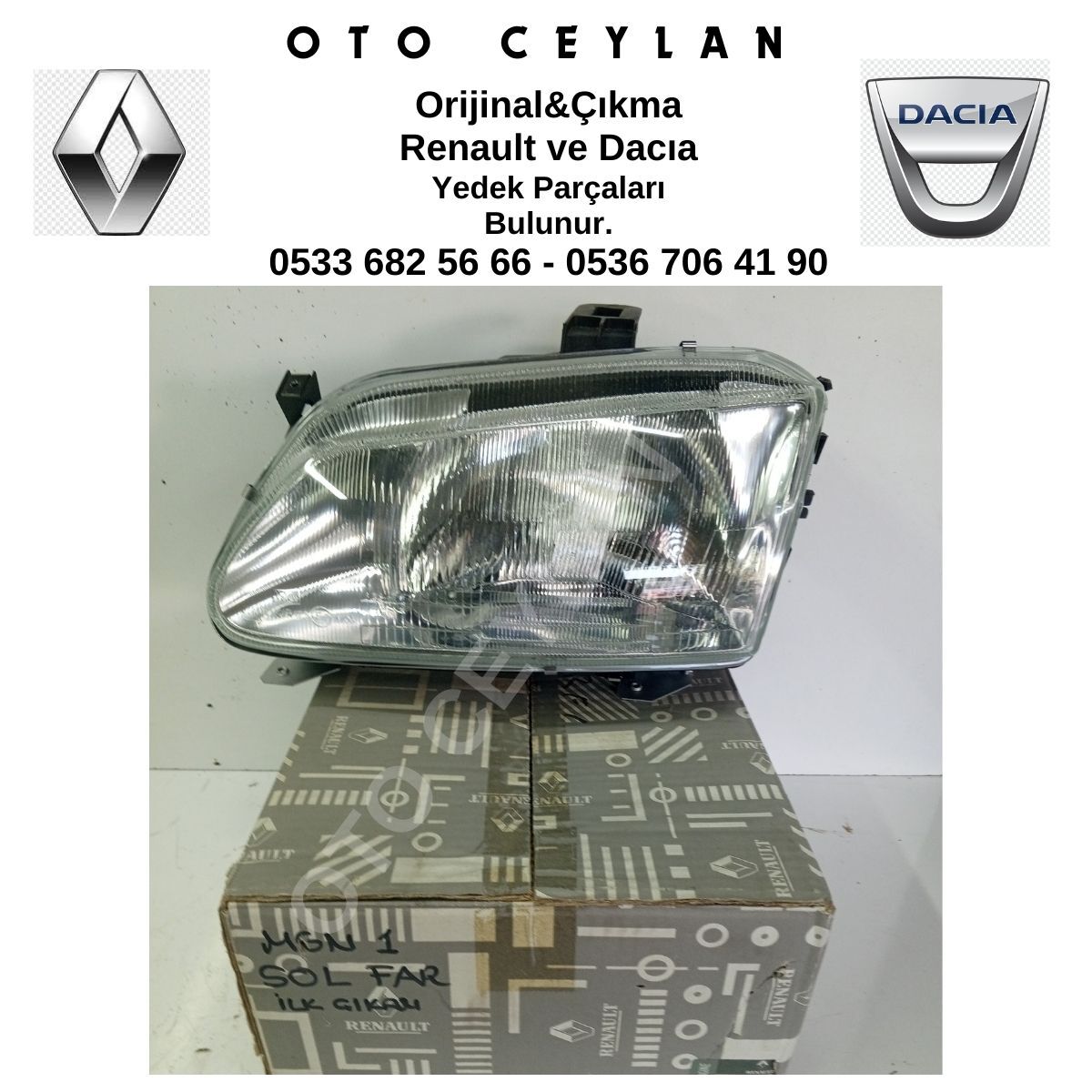 7701040682 Megan Sol Far Orijinal Sıfır