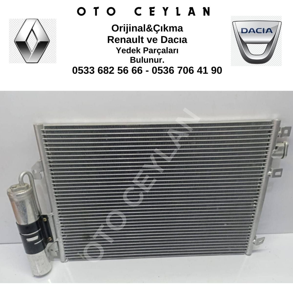 6001550660 8200241088 Logan Klima Radyatörü Yerli Üretim
