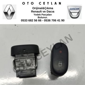 8200134710 Clio 2 Merkezi Kilit Düğmesi Orijinal Çıkma
