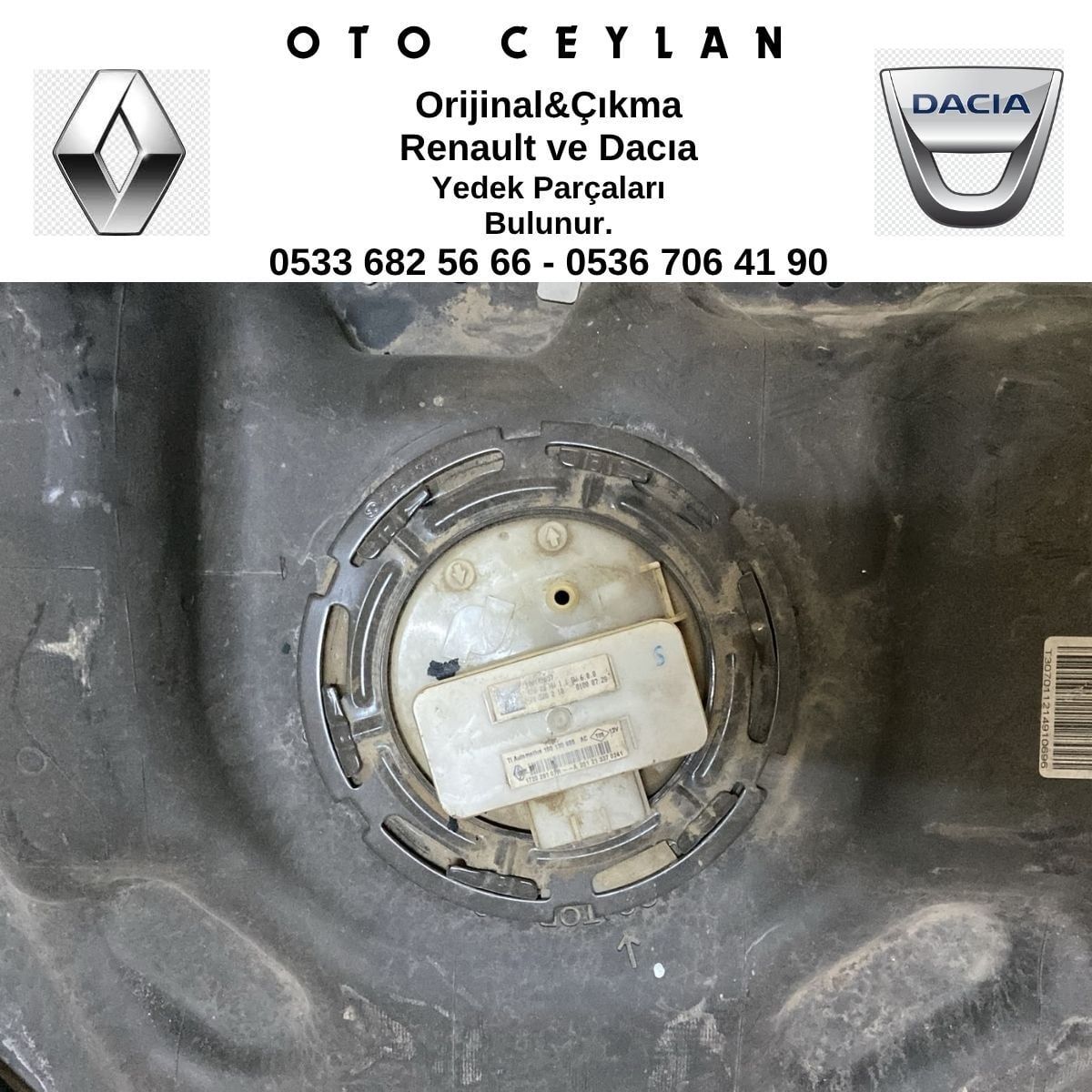172028107R Clio 5, Sandero 3 Yakıt Pompa Şamandırası 1.0 Tce H4D ÇIKMA