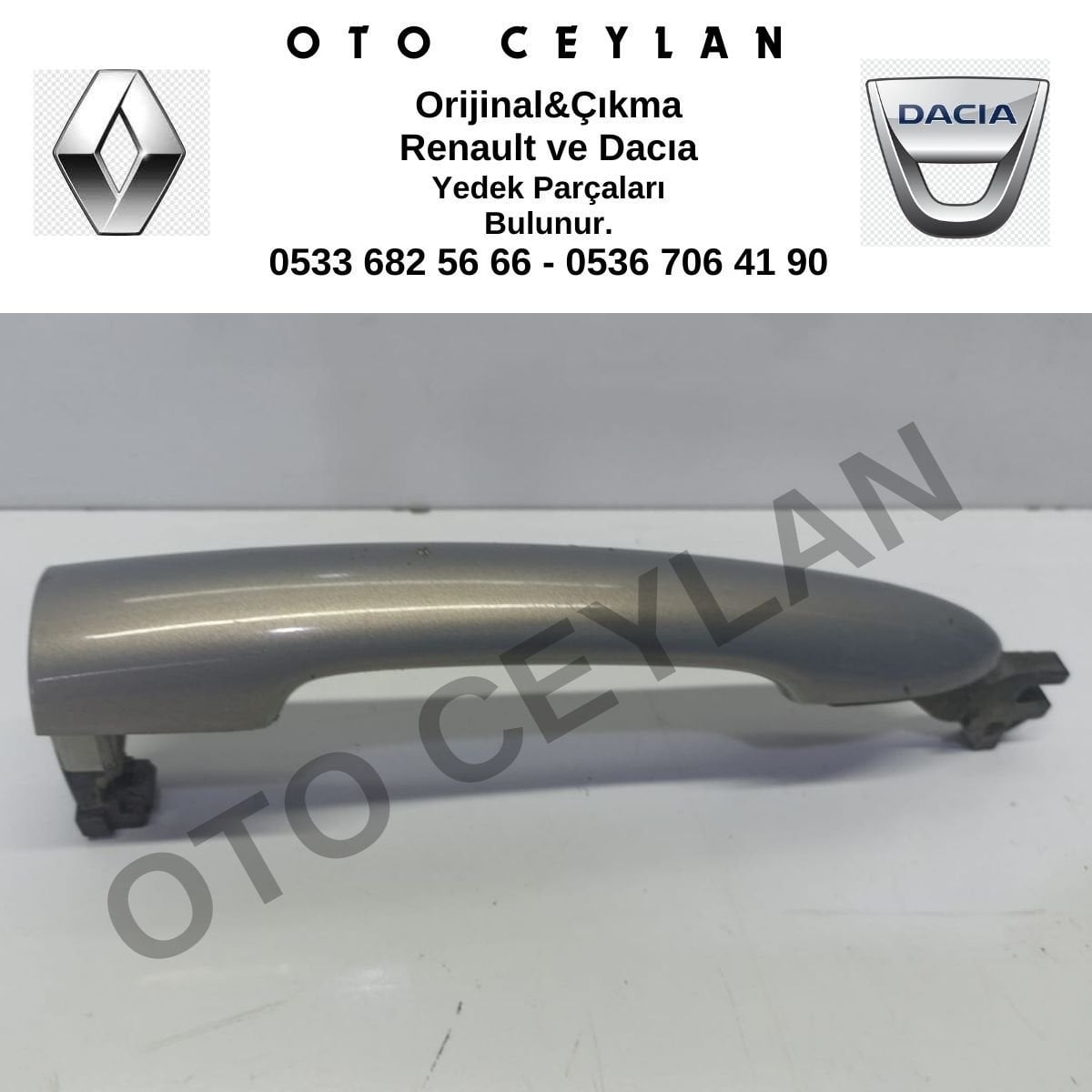 8200303064 Megane 2 Dış Kapı Kolu Sol Ön Orijinal Çıkma