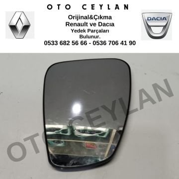 963650005R Megane 3 2010-2015 Dış Dikiz Ayna Camı Sağ Sıfır Yan Sanayi