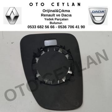 963650005R Megane 3 2010-2015 Dış Dikiz Ayna Camı Sağ Sıfır Yan Sanayi