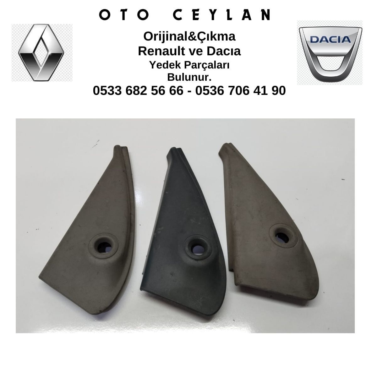 7700304841 7700304839 Kangoo Sağ Ayna İç Bakaliti Çıkma Orijinal