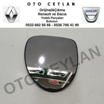 7701070382 Clio 2 Symbol Thalia Dış Ayna Camı Sol Elektrikli Sıfır Akayna Yan Sanayi