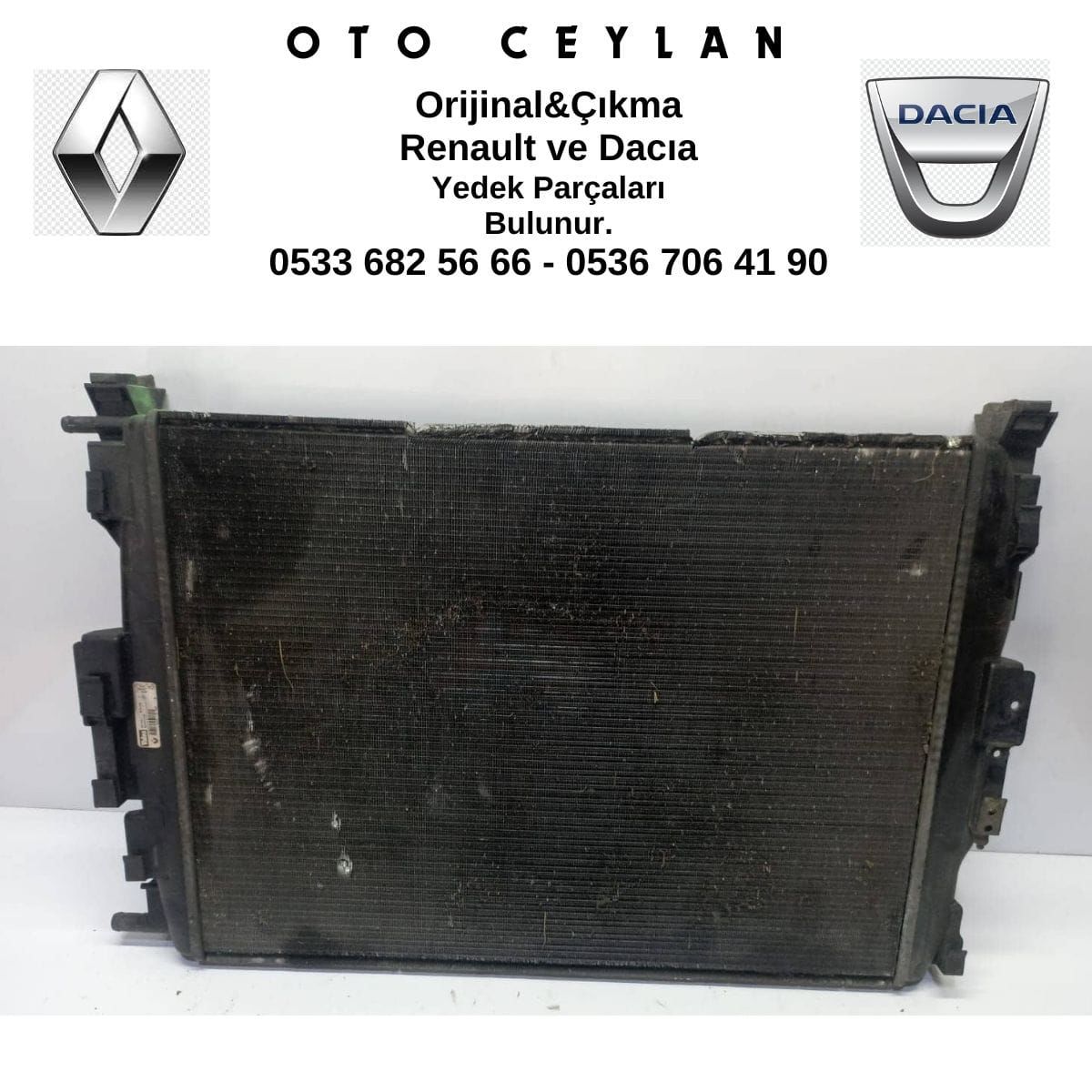 8200115542 Megan 2 Su Radyatörü Çıkma Orijinal