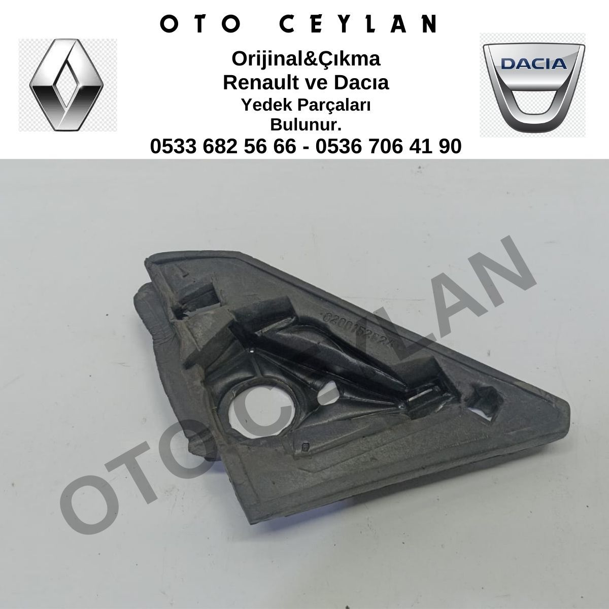 8200152524 Megane Dikiz Ayna İç Tapası Sol Ön Orijinal Çıkma