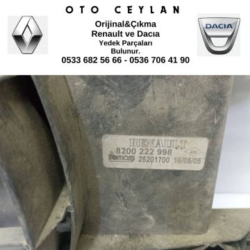 8200222998 Megan 2 Fan Komple Çıkma Orijinal