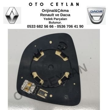 Clio 4 Ayna Camı Sağ Sıfır Yan Sanayi