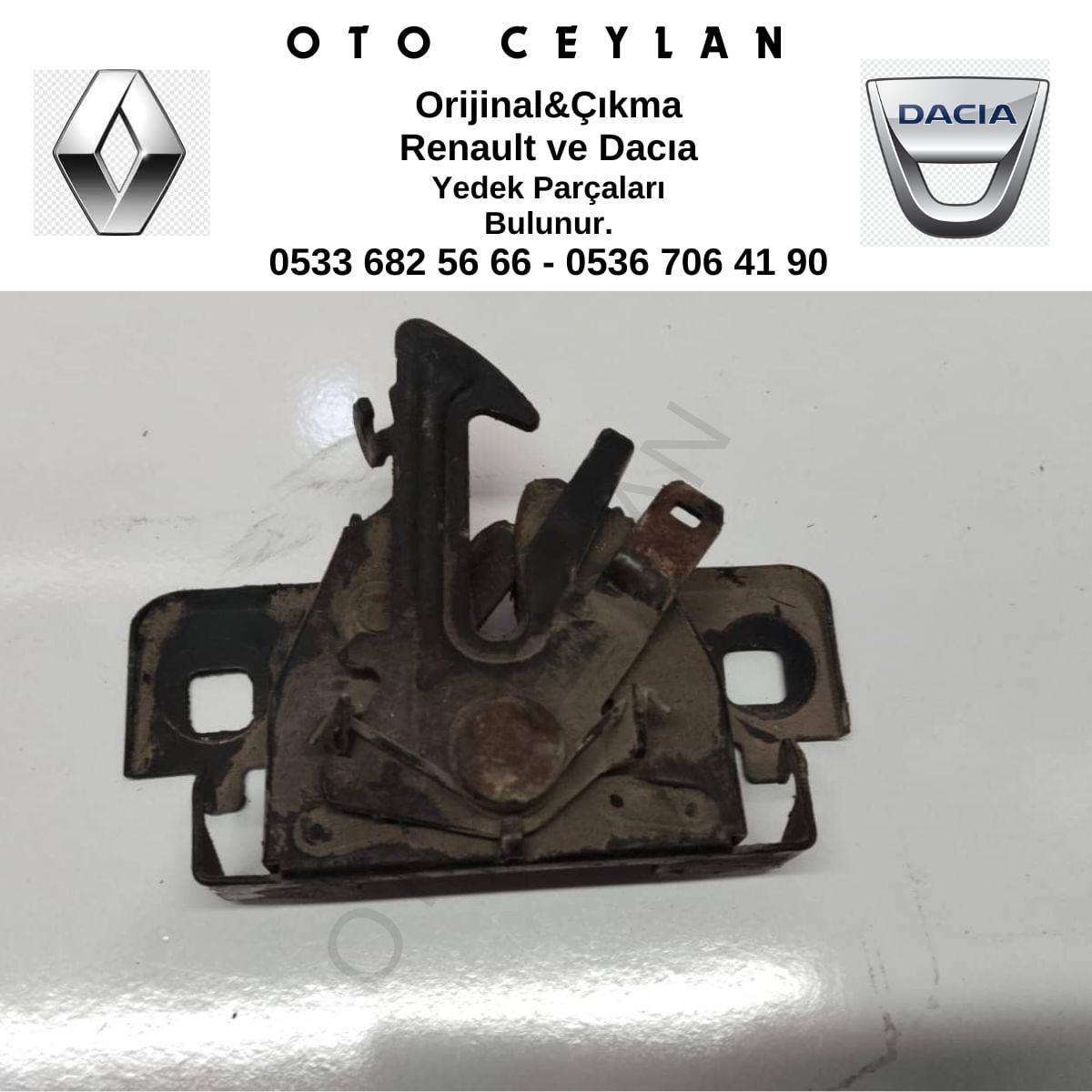 656016651R Symbol Motor Kaput Kilidi Çıkma Orijinal