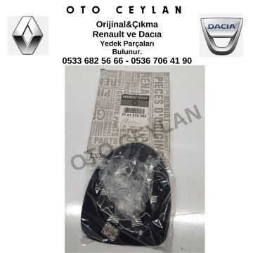 7701070382 Symbol Dikiz Aynası Camı Sol Sıfır Orijinal