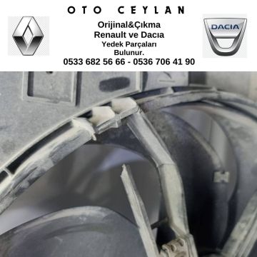 214815012R Sandero Fan ve Davlumbazı Komple Çıkma Orijinal